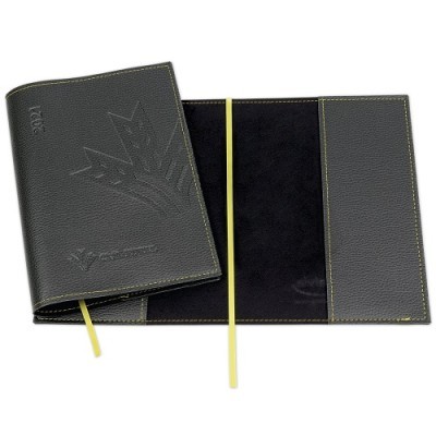 Funda de polipiel para agenda grande personalizable