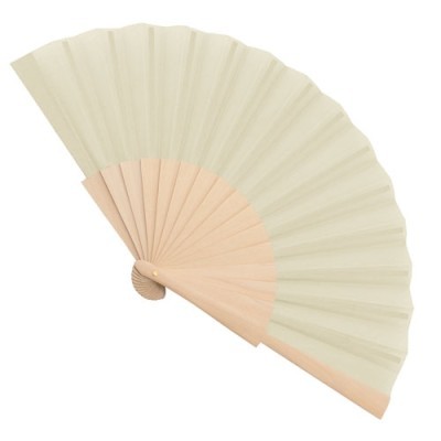 Abanico Plegable Personalizado Multicolor de Madera