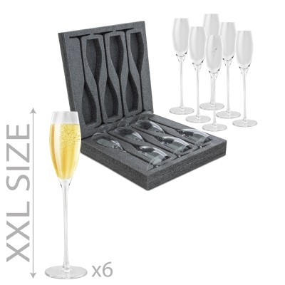 Set 6 copas cava personalizado