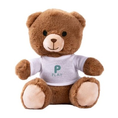 Osito de peluche suave con camiseta