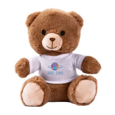 Osito de peluche suave con camiseta