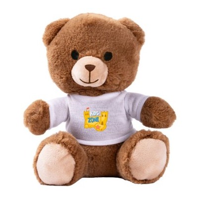 Osito de peluche suave con camiseta