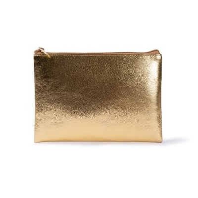 Neceser brillante dorado