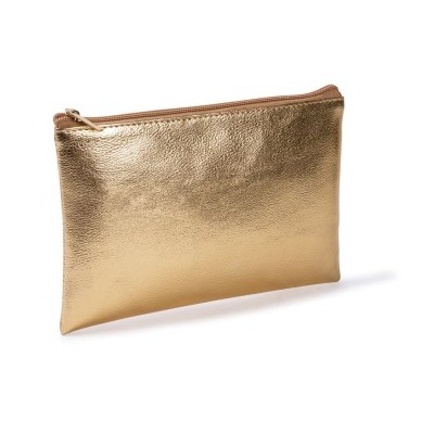 Neceser brillante dorado