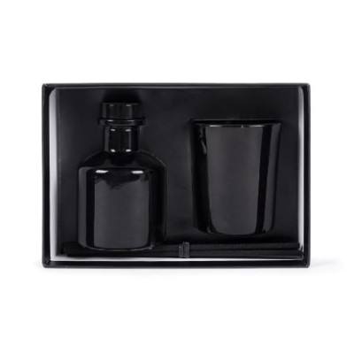 Set aromático de varillas y vela
