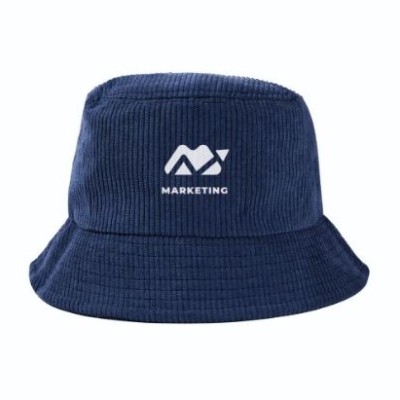 Gorro tipo bob en pana