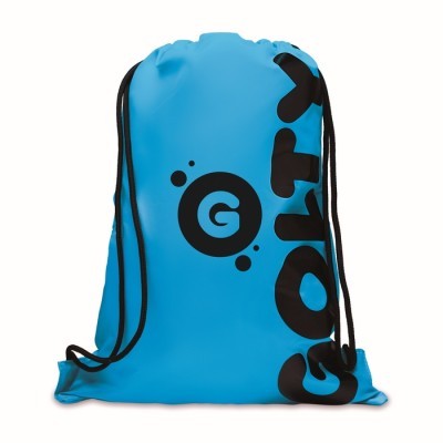 Mochila de cuerdas de poliéster personalizada