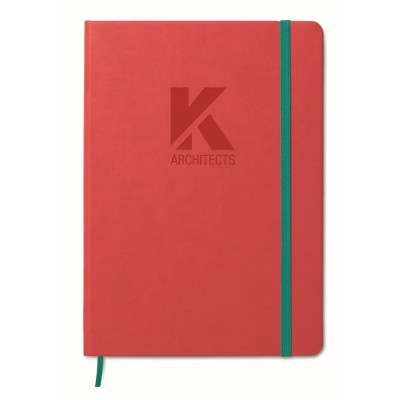Libreta A5 de poli piel personalizada