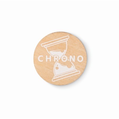 Chapas de madera personalizados
