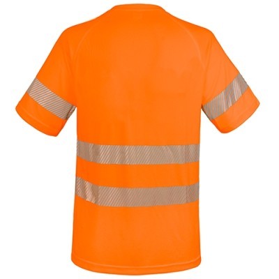 Camiseta alta visibilidad elástica