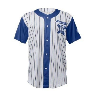 Camiseta de béisbol sublimada en tejido de malla transpirable