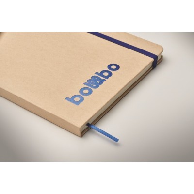 Libreta  A5 con tapa de cartón reciclado