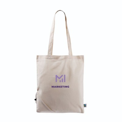 Bolsa plegable de 120g algodón personalizada
