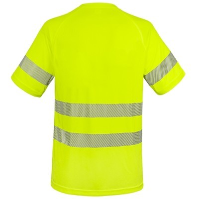 Camiseta alta visibilidad elástica