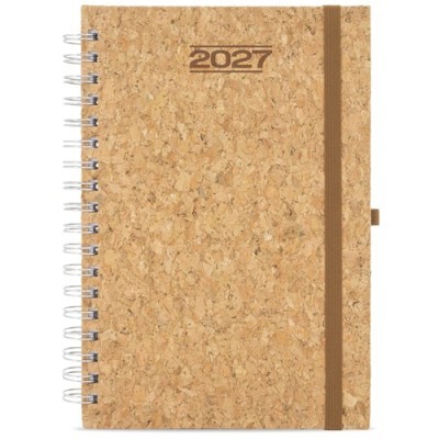 Agenda de corcho ecológica personalizada