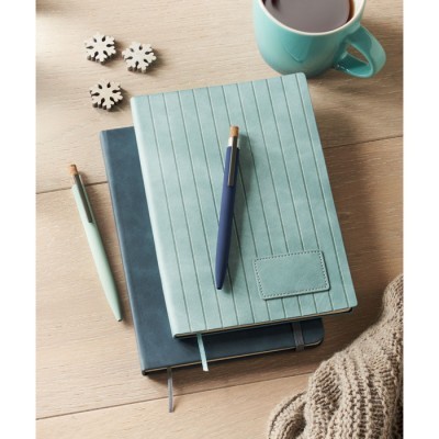 Libreta A5 en PU ahumado