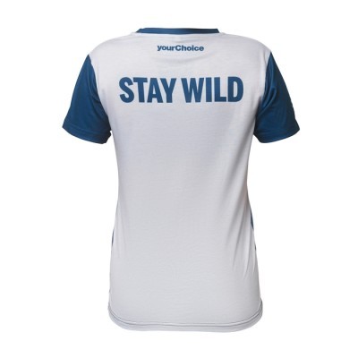 Camiseta atletismo con sensación de algodón personalizada