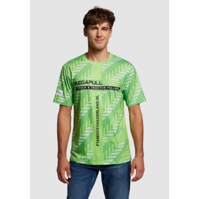 Camiseta atletismo con sensación de algodón personalizada