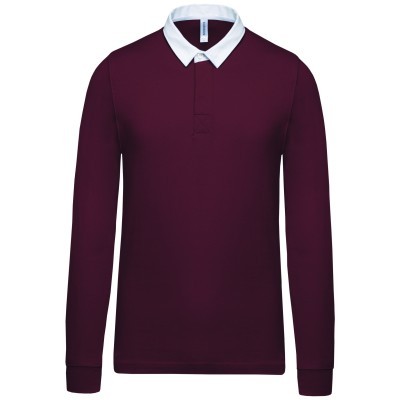 Polo rugby de algodón