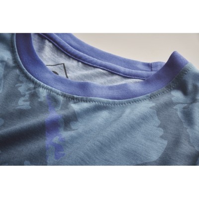 Camiseta atletismo con sensación de algodón personalizada