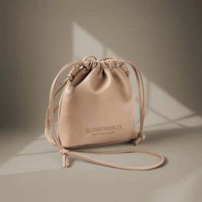 Bolso para colgar cierre Fruncido
