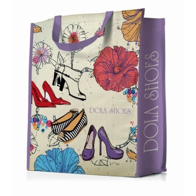 Bolsa de compra horizontal personalizada