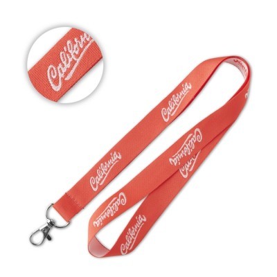 Lanyard de poliéster tejido