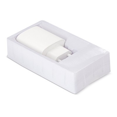 Cargador de PVC en Color Blanco con 60w