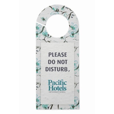 Colgador de papel de semillas Personalizado