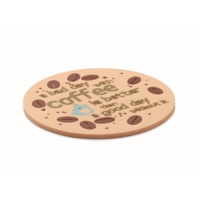 Posavasos Redondo de PVC Personalizable