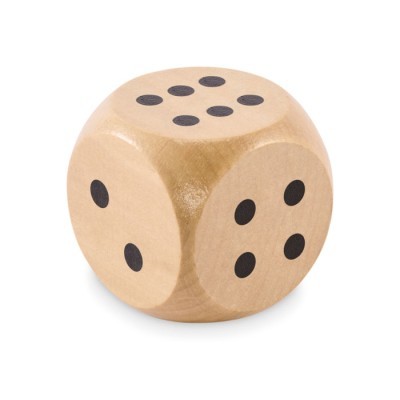 Dado de madera de schima de 5 cm
