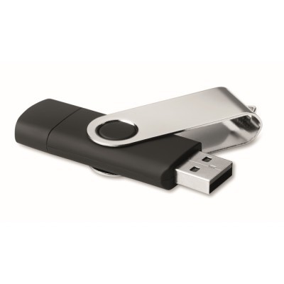 USB tipo C fabricada en ABS 1–64 GB