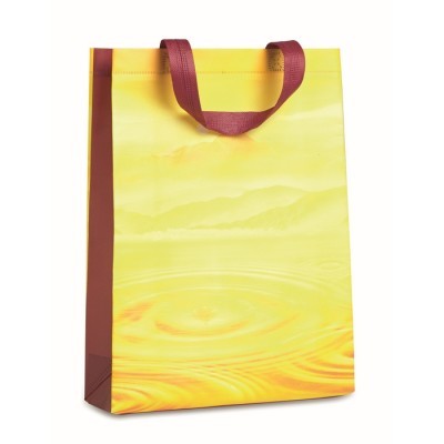 Bolsa de compra horizontal personalizada