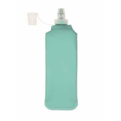 Botella de agua plegable on boquilla de mordida