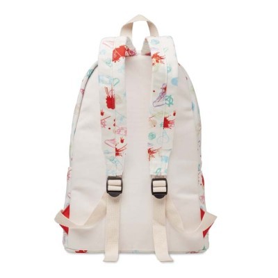 Mochila de poli algodón personalizada