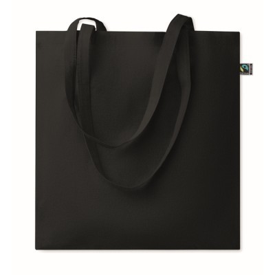 Bolsa de algodón fairtrade con asas largas