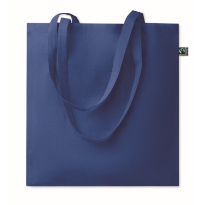 Bolsa de algodón fairtrade con asas largas