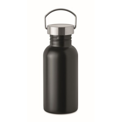 Botella de acero reciclado con asa lechera de 500ml