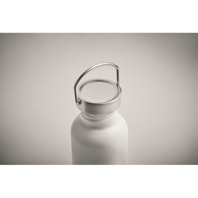 Botella de acero reciclado con asa lechera de 500ml