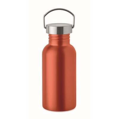 Botella de acero reciclado con asa lechera de 500ml
