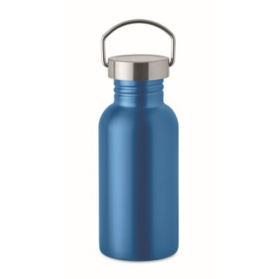 Botella de acero reciclado con asa lechera de 500ml