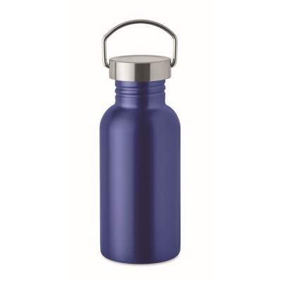 Botella de acero reciclado con asa lechera de 500ml