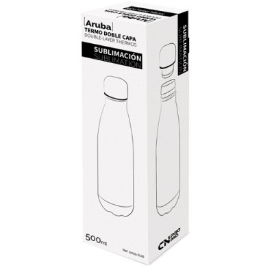 Botella de Acero Inoxidable con 500ml