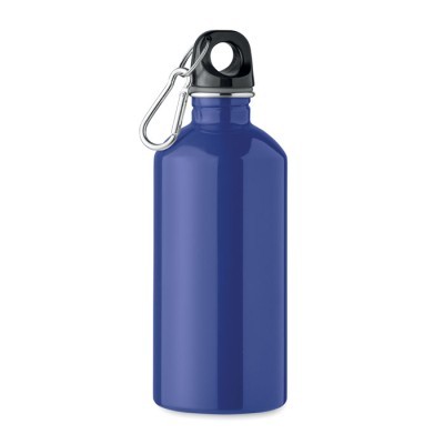 Botella de acero inoxidable pequeña con mosquetón