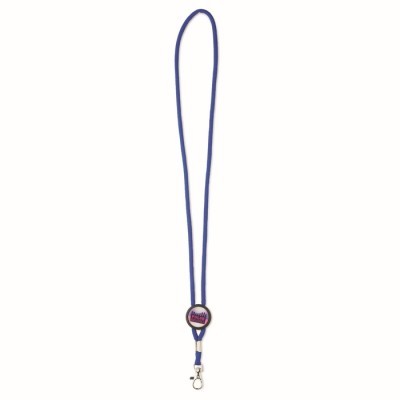 Lanyard Cilíndrico de Poliéster con Círculo Deslizante Personalizado