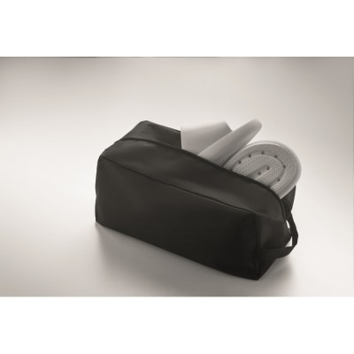 Bolsa para zapatos con cremallera y asa