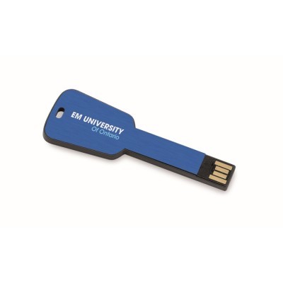 Memoria USB en Forma de Llave con Anilla Llavero 1–64 GB