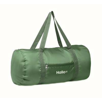 Bolsa de lona con forma de barril