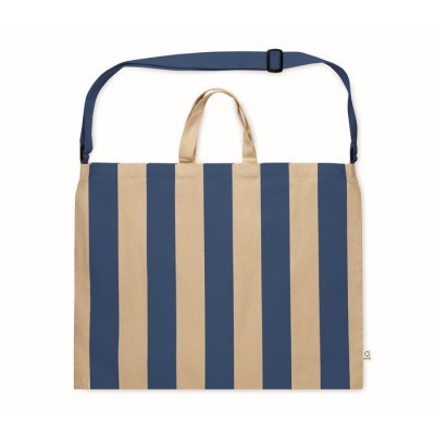 Bolsa de playa extragrande con rayas grandes