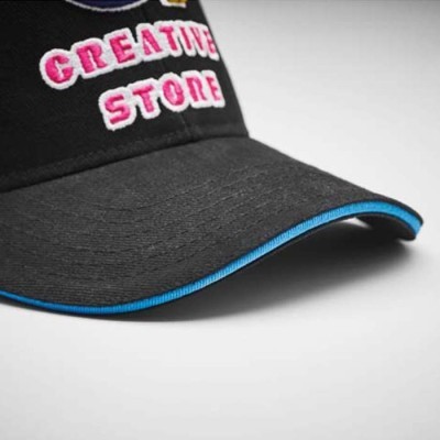 Gorra de algodón peinado personalizada